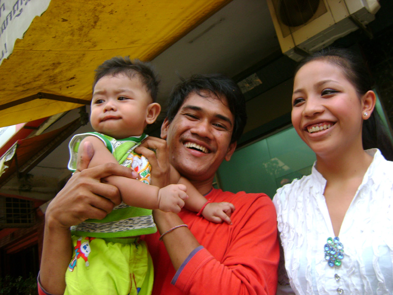 Moto driver & family